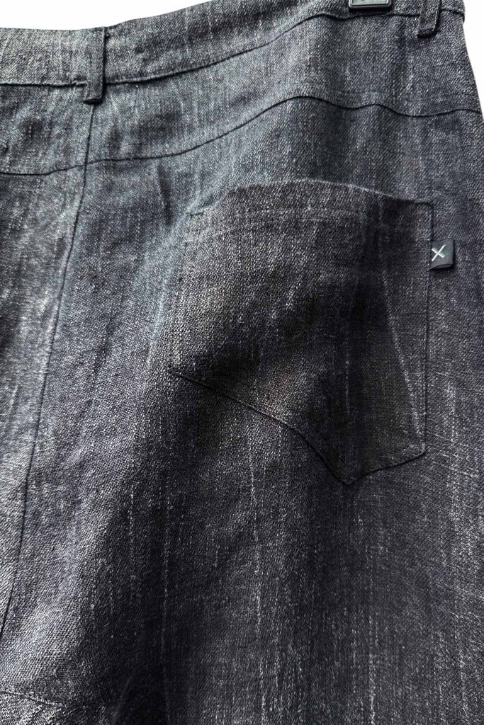 STF PANT / BLACK WASEHD