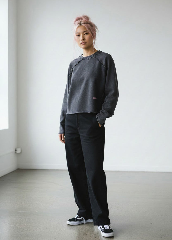 ARIA SWEATER / PALM RUN