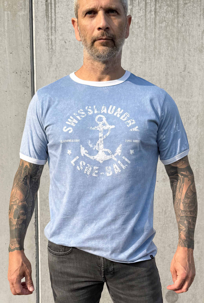T-SHIRT / BLUE ANCHOR