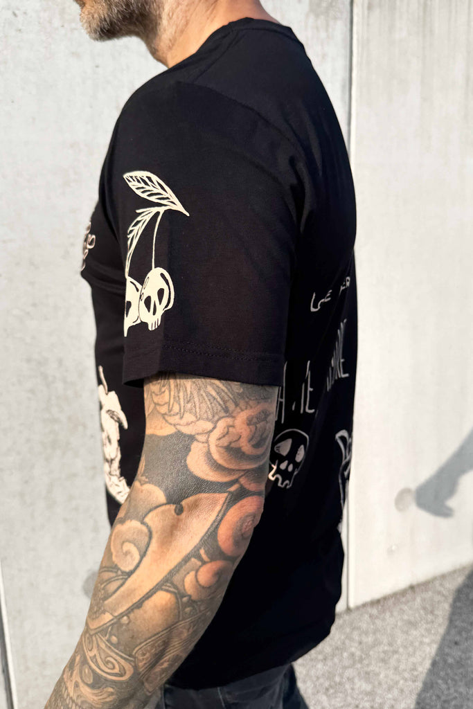 T-SHIRT / SKETCHOU BLACK