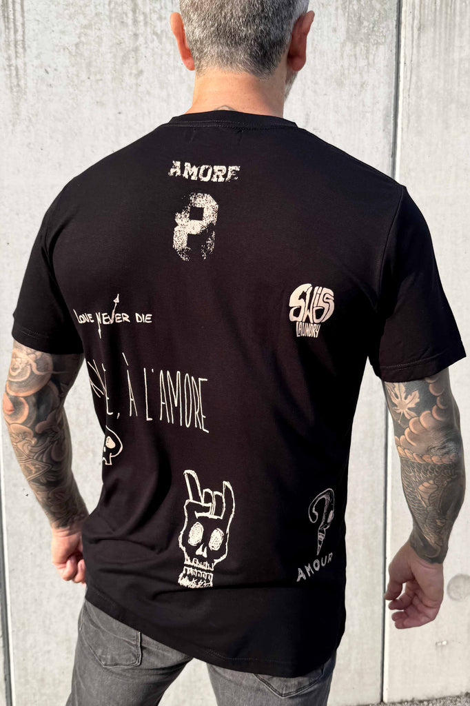 T-SHIRT / SKETCHOU BLACK