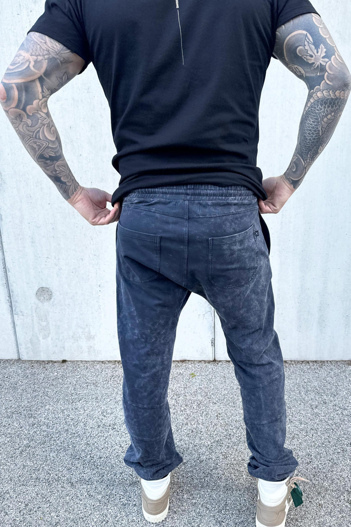 MICKE JOGGER / BLK WASHED