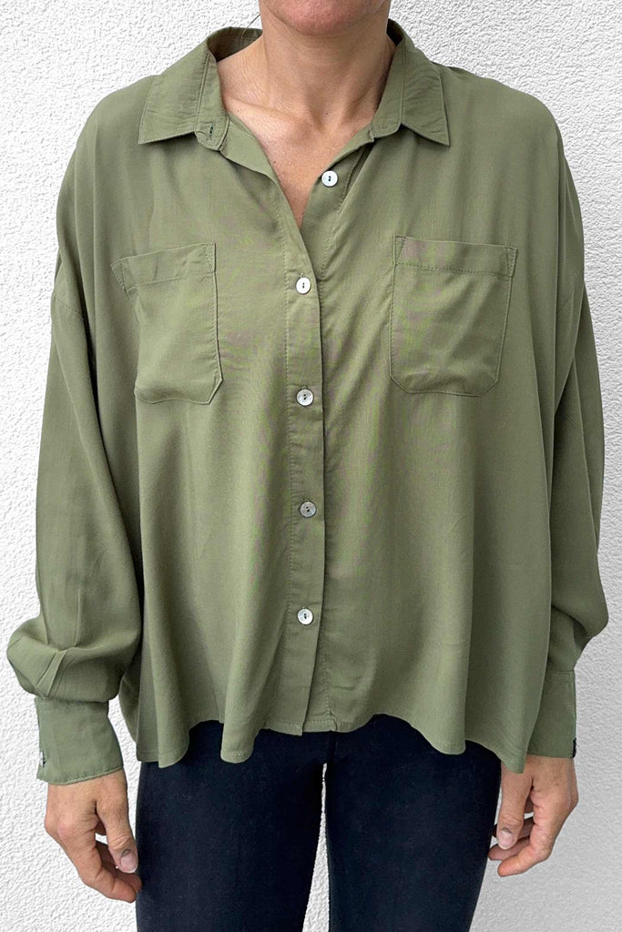 SHIRT JODIE / OLIVE