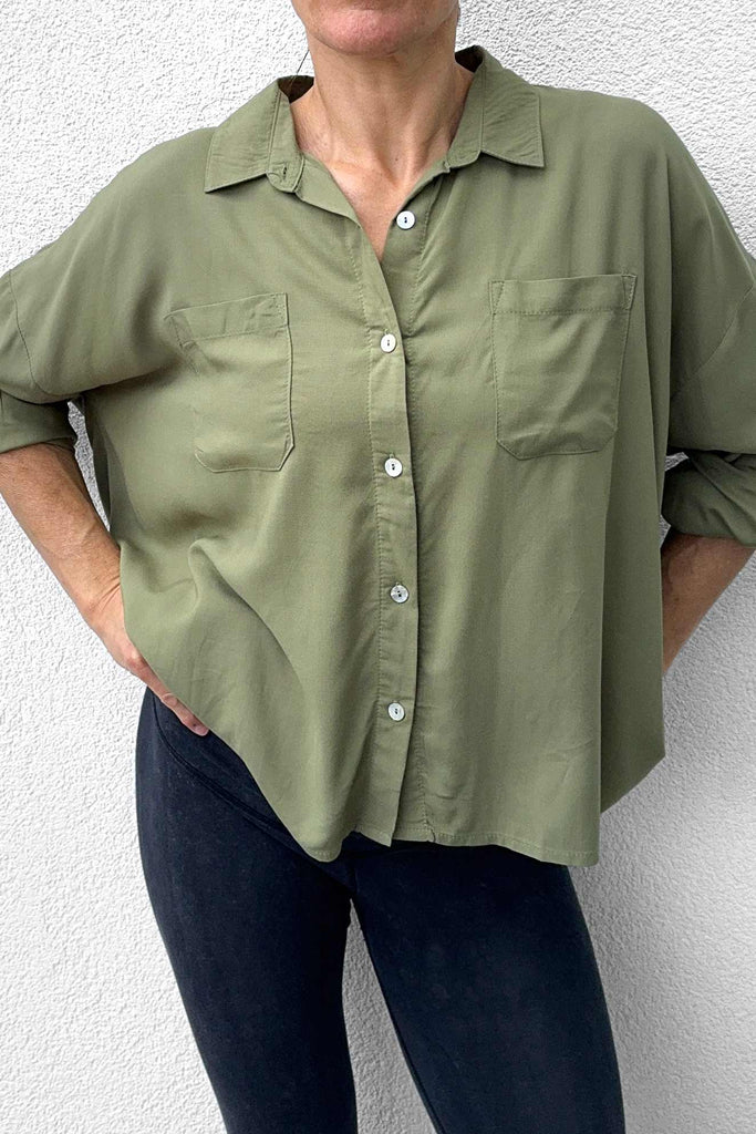 SHIRT JODIE / OLIVE
