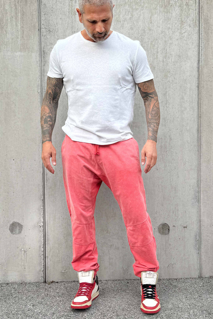MICKE JOGGER / RED CORAL FADOUT