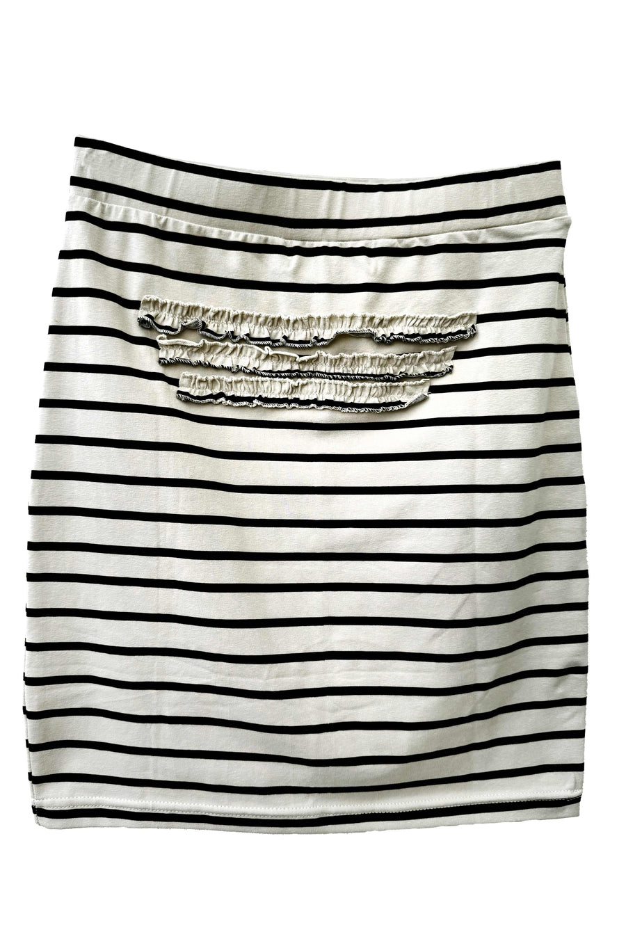 MINI SKIRT / KOKONUT STRIPES