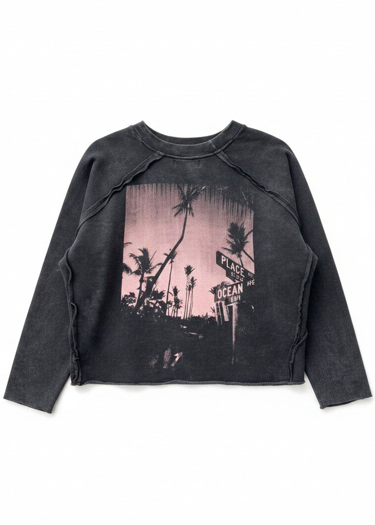 ARIA SWEATER / PALM RUN